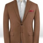 Пиджак кирпичного цвета из шерсти