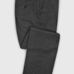Повседневные темно серые брюки из шерсти – Zegna