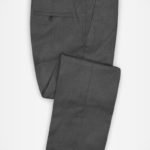 Повседневные серые брюки из шерсти