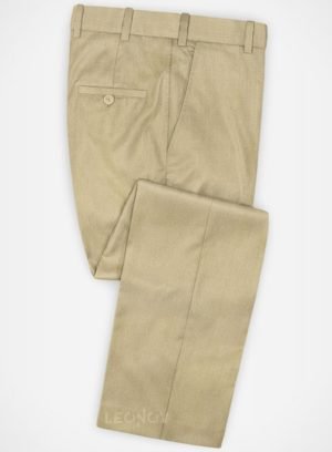 Повседневные бежевые брюки из шерсти – Zegna