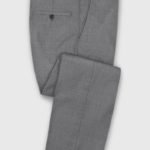 Деловые классические серые брюки из шерсти