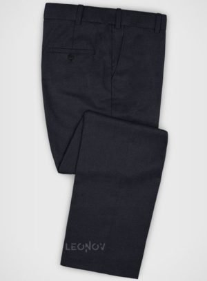 Классические темно-синие брюки из шерсти – Zegna